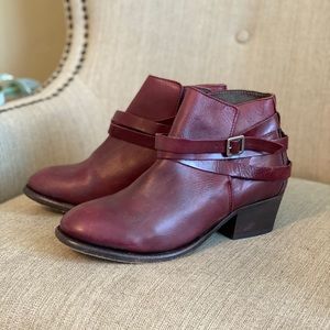 Anthropologie H. London leather boots, size 10/40